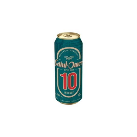 Bière blonde SAINT OMER 10° Canette 50cl x24