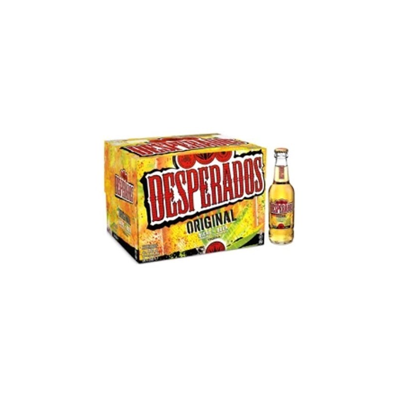 Bière blonde Tequila Desperados 5.9%vol. - 20x25cl