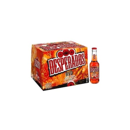 Bière blonde Tequila Desperados RED 5.9%vol. - 20x25cl