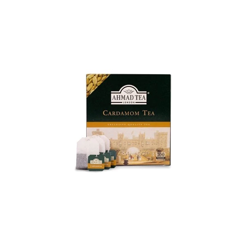 AHMAD TEA  CARDAMOM TEA  100 Poches de Thé