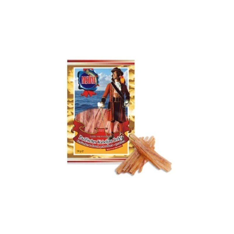Snacks/Jerky séché "Bâtonnet de Morue du Pacifique Fumée " 36gr x25- MSDM