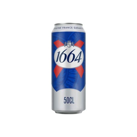 Bière blonde 1664 Canette 50cl x24